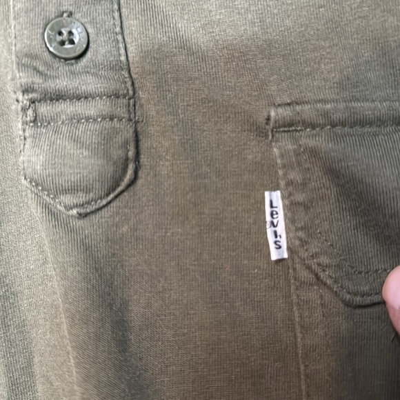 Levi’s double pocket long sleeve polo - Picture 4 of 7